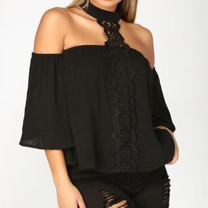 Gorgeous Off The Shoulder Crochet Top